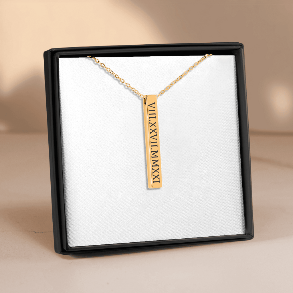 Aeternum. A Timeless Roman Numeral Necklace