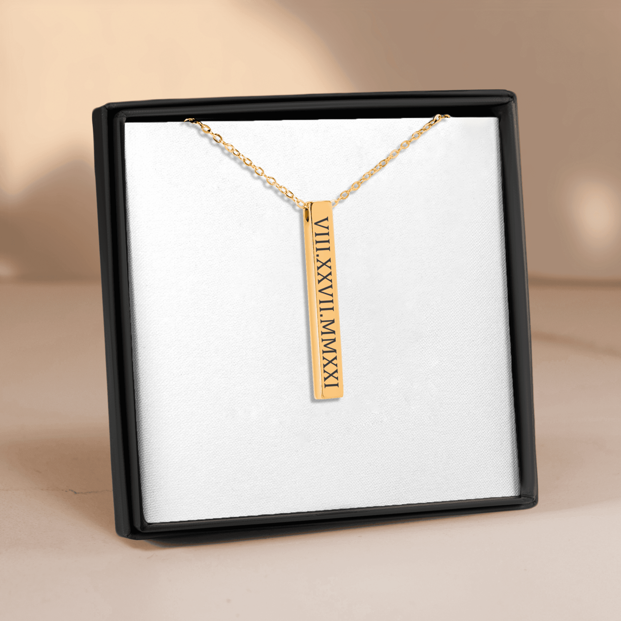 Aeternum. A Timeless Roman Numeral Necklace