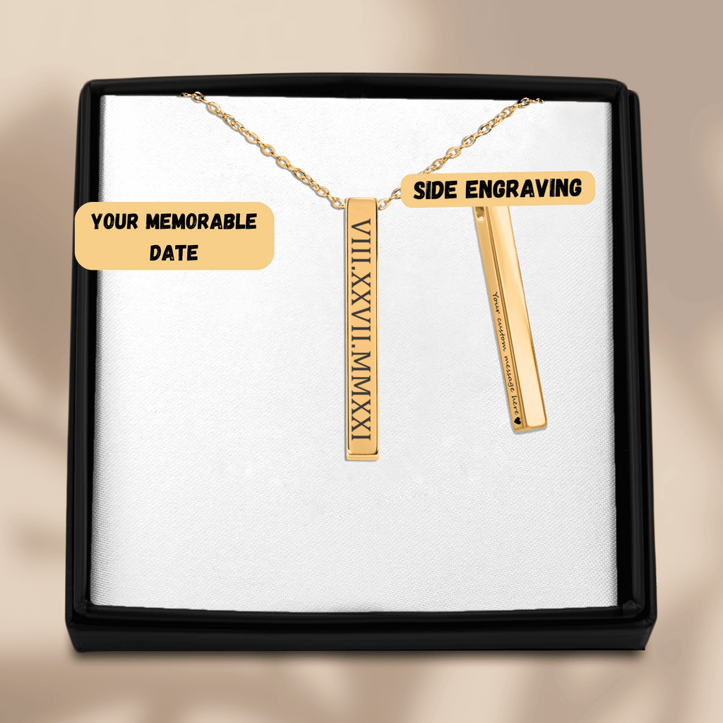 Aeternum. A Timeless Roman Numeral Necklace