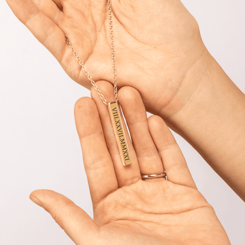 Aeternum. A Timeless Roman Numeral Necklace