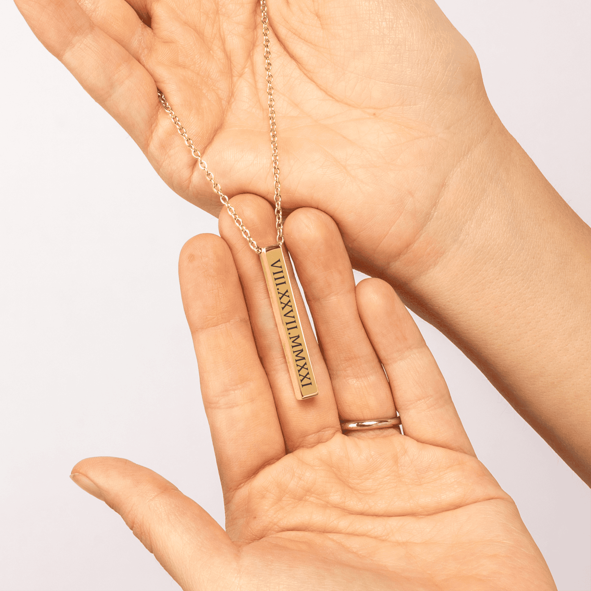 Aeternum. A Timeless Roman Numeral Necklace