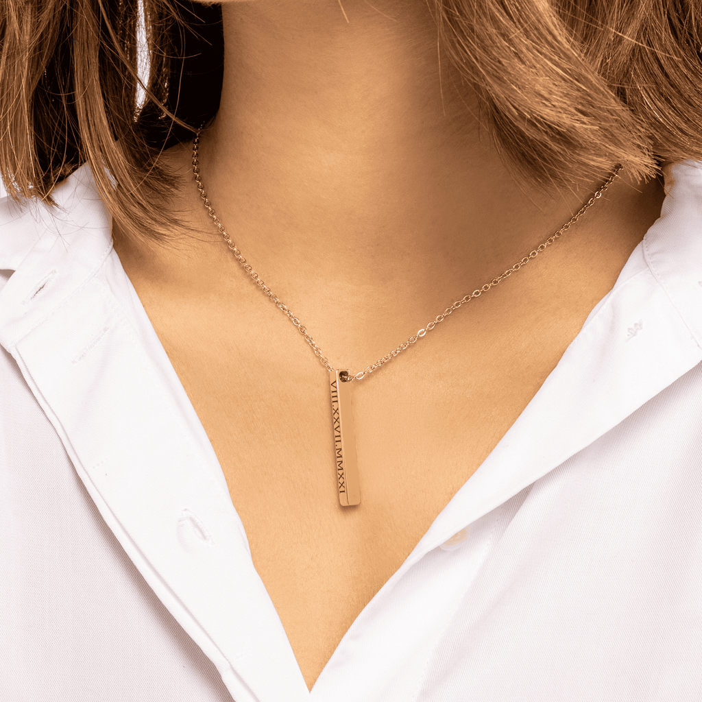 Aeternum. A Timeless Roman Numeral Necklace