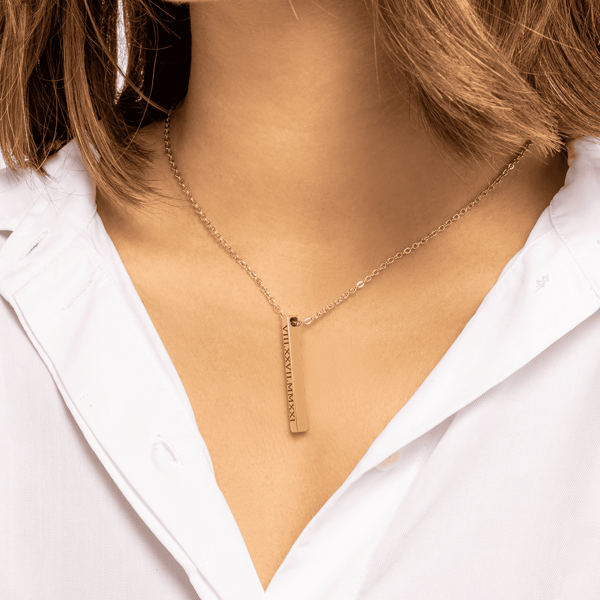 Aeternum. A Timeless Roman Numeral Necklace