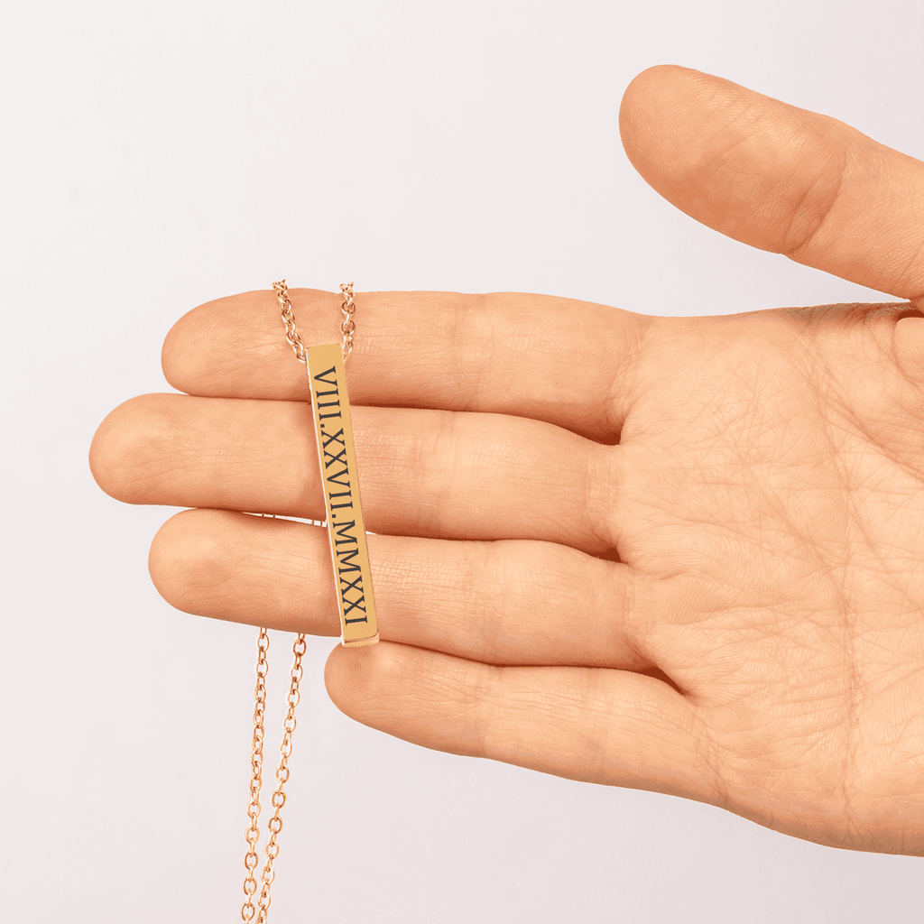 Aeternum. A Timeless Roman Numeral Necklace