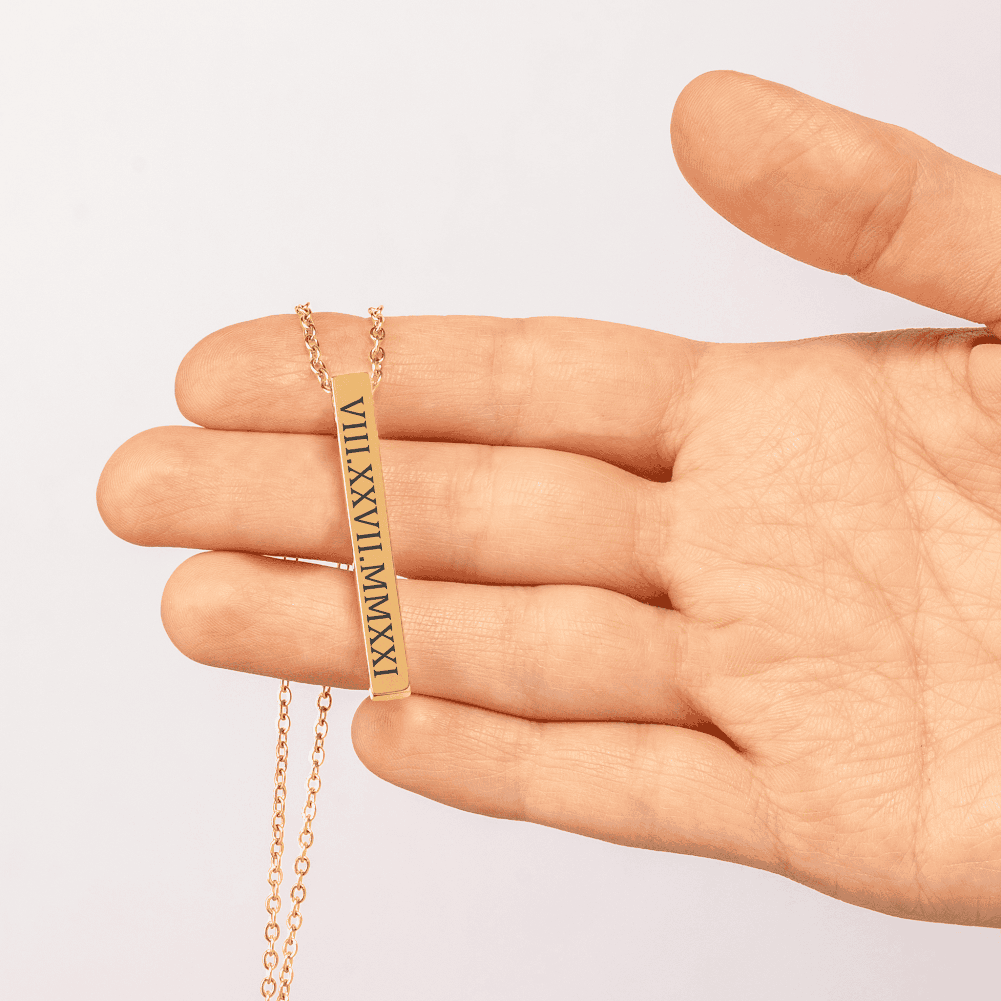 Aeternum. A Timeless Roman Numeral Necklace