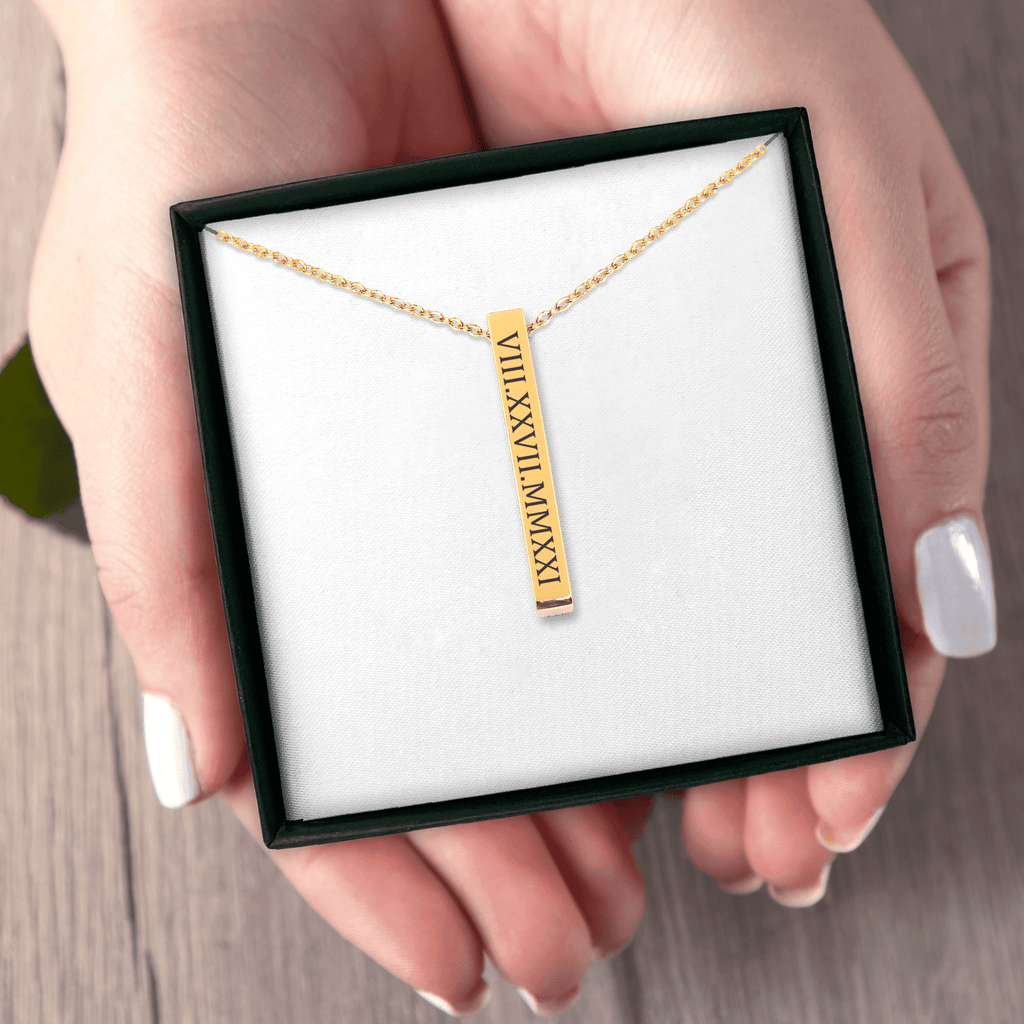 Aeternum. A Timeless Roman Numeral Necklace